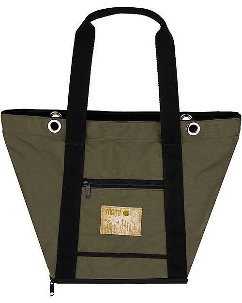 black and tan changing bag